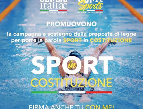 Cultura Italiae: la raccolta firme per “Sport in Costituzione”
